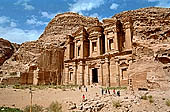 Petra - the facade of al-Deir (the Monastery) 